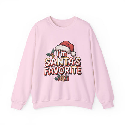 Santa's Favorite Crewneck Sweatshirt