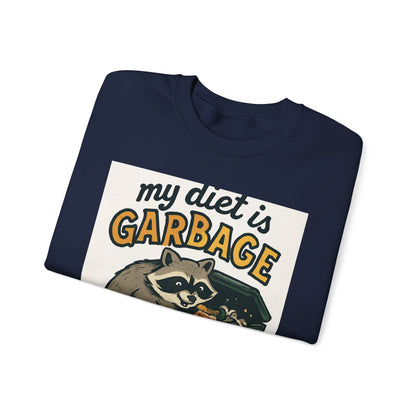 Playful Raccoon Sweatshirt - Unisex Heavy Blend™ Crewneck, Funny Sweatshirt, Gift for Animal Lovers, Casual Wear, Humor Apparel