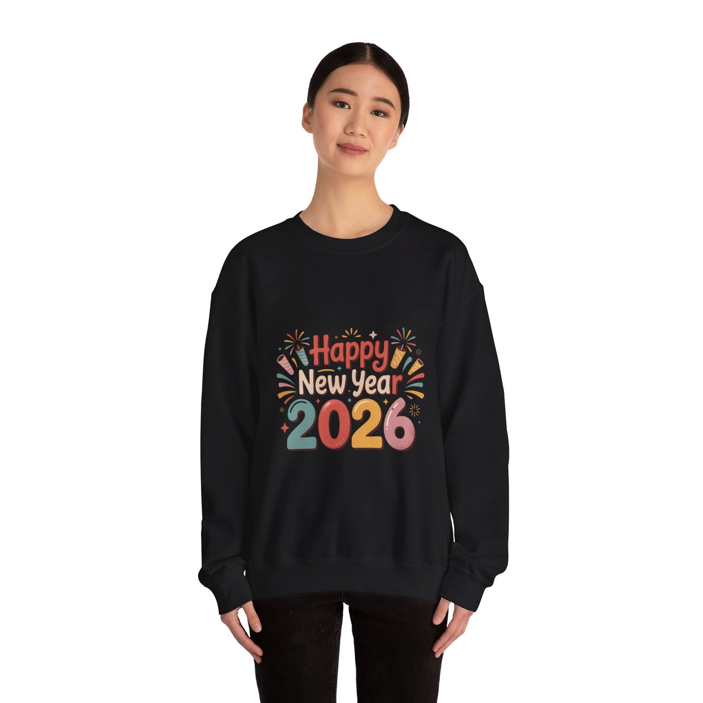 Happy New Year 2026 Crewneck Sweatshirt