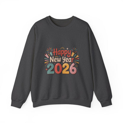 Happy New Year 2026 Crewneck Sweatshirt