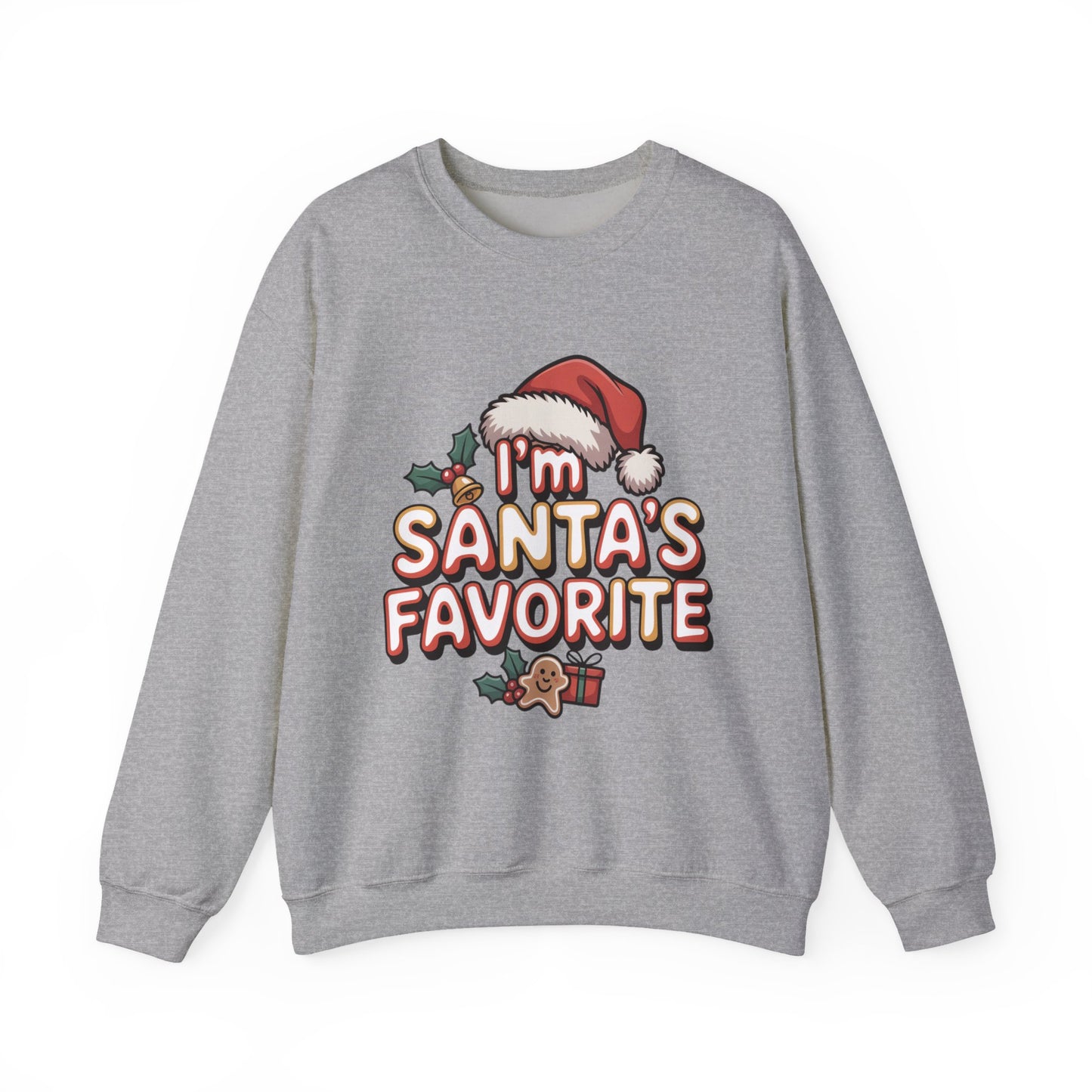 Santa's Favorite Crewneck Sweatshirt