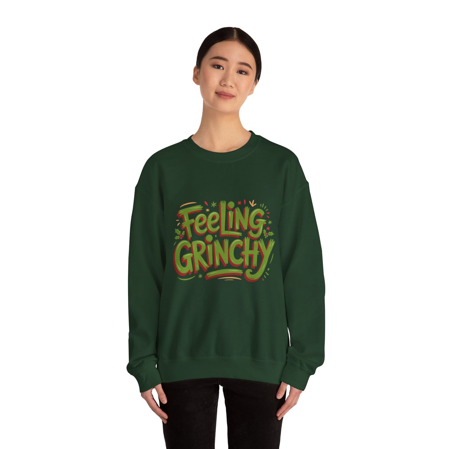 Feeling Grinchy Crewneck Sweatshirt