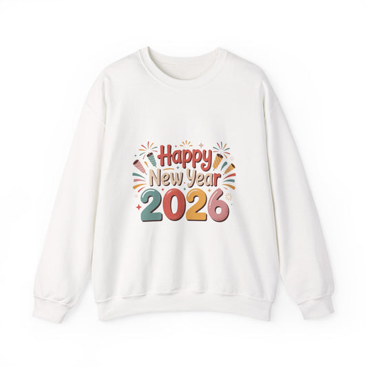 Happy New Year 2026 Crewneck Sweatshirt