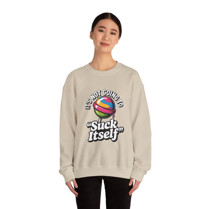 Humorous Unisex Sweatshirt with Quirky Quote