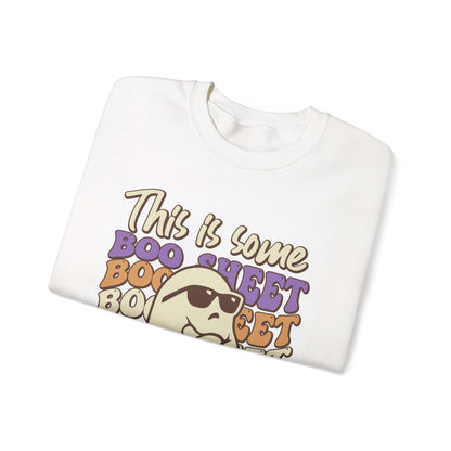 Funny Halloween Unisex Sweatshirt - Boo Sheet Design