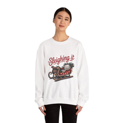 Sleighing It Holiday Sweatshirt