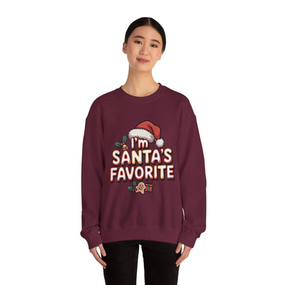 Santa's Favorite Crewneck Sweatshirt