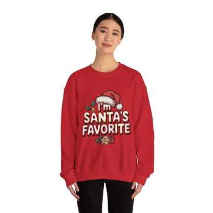 Santa's Favorite Crewneck Sweatshirt