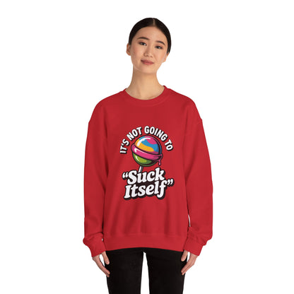 Humorous Unisex Sweatshirt with Quirky Quote