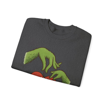 Grinch Hands "My Grandkids Stole My Heart" Sweatshirt