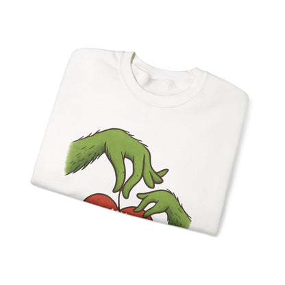 Grinch Hands "My Grandkids Stole My Heart" Sweatshirt