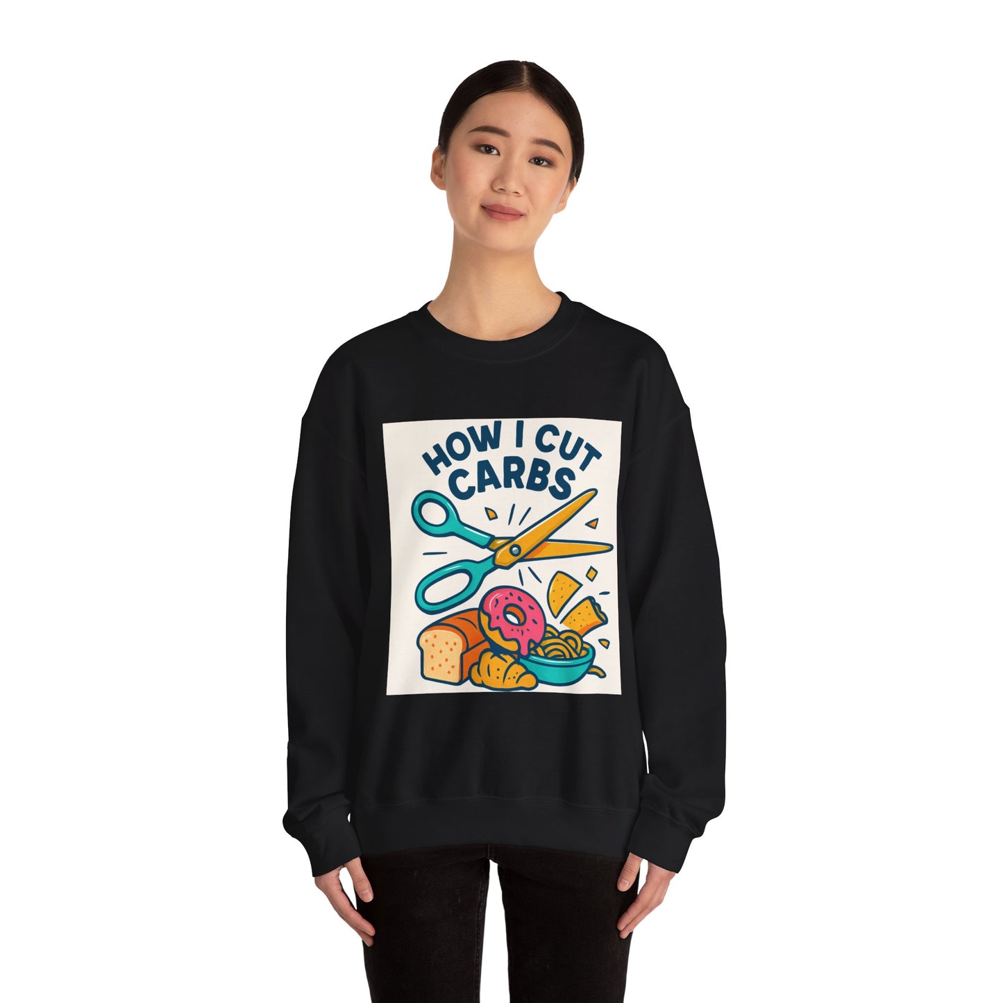 Funny Foodie Crewneck Sweatshirt, How I Cut Carbs Sweatshirt, Unisex Humor Apparel, Gift for Food Lovers, Foodie Fashion, Thanksgiving [...]