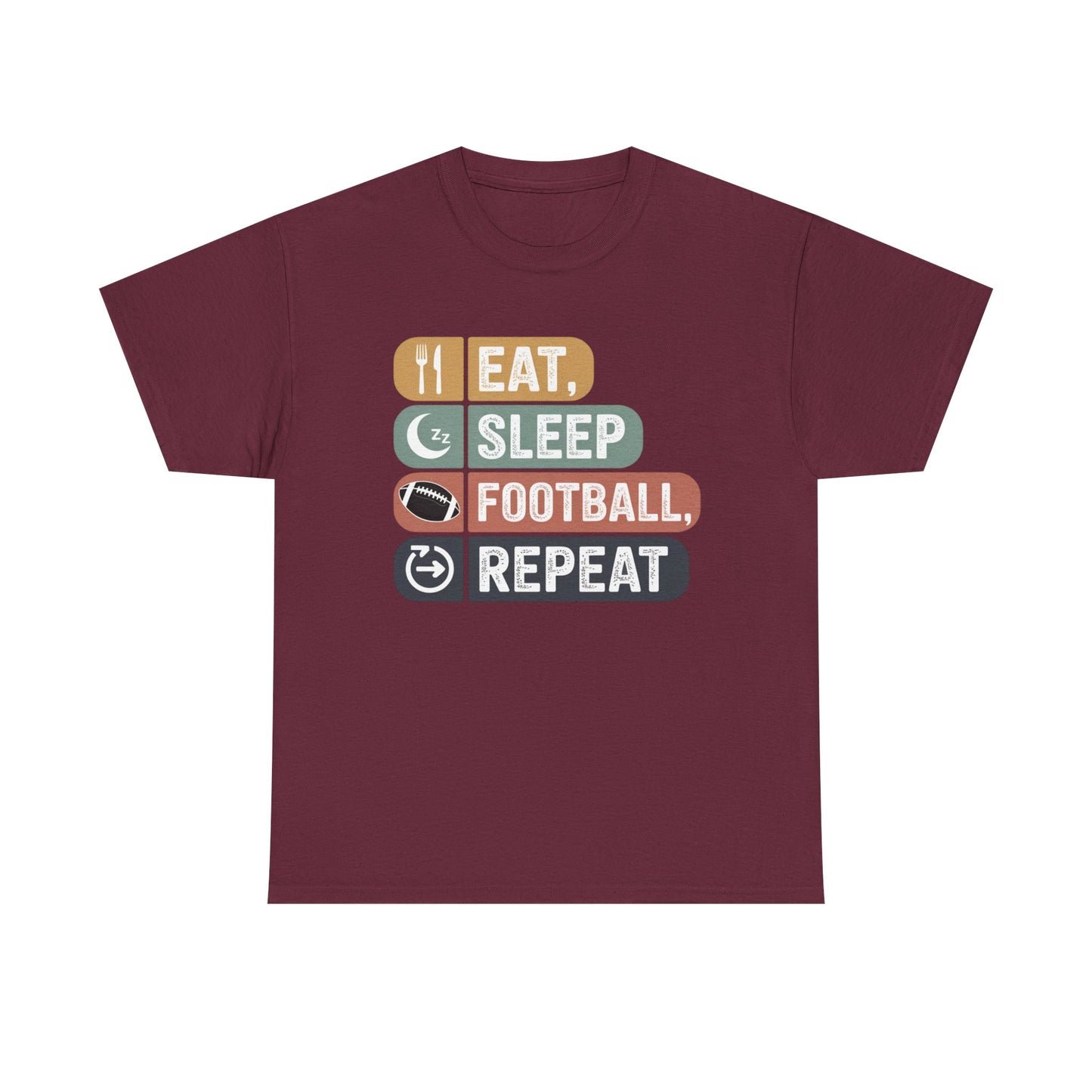 Eat, Sleep, Football, Repeat T-Shirt