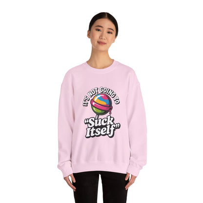 Humorous Unisex Sweatshirt with Quirky Quote