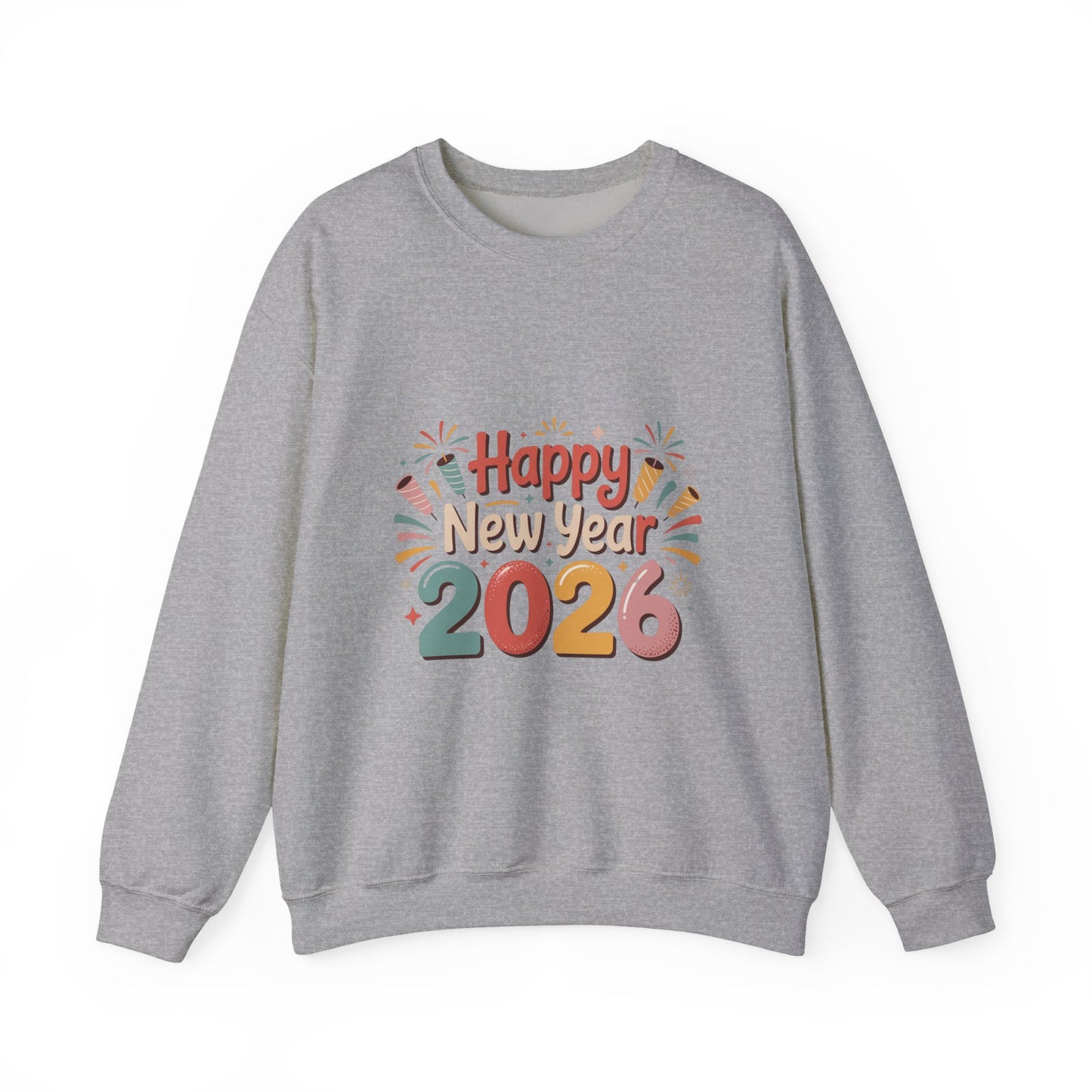 Happy New Year 2026 Crewneck Sweatshirt