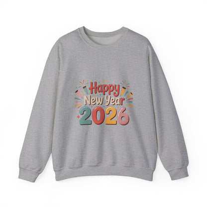 Happy New Year 2026 Crewneck Sweatshirt