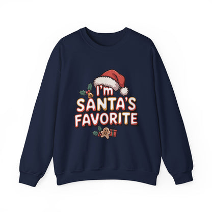 Santa's Favorite Crewneck Sweatshirt