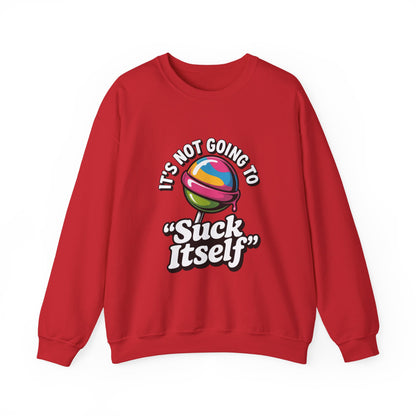 Humorous Unisex Sweatshirt with Quirky Quote