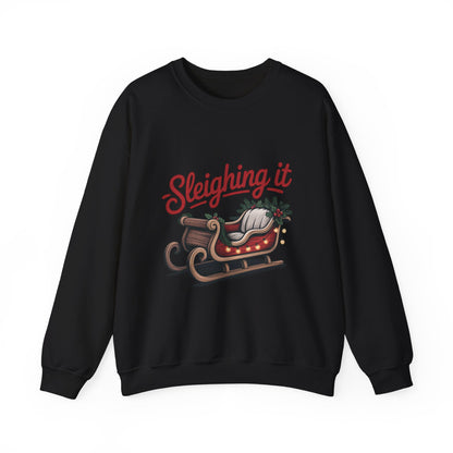 Sleighing It Holiday Sweatshirt