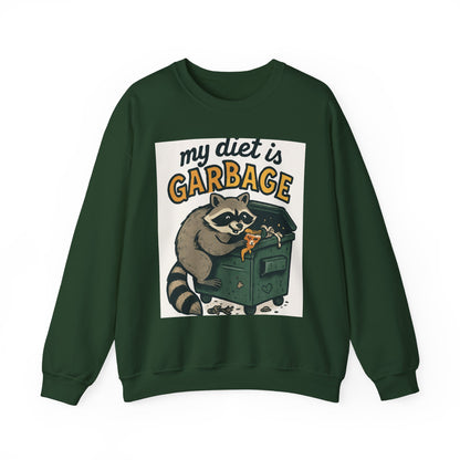 Playful Raccoon Sweatshirt - Unisex Heavy Blend™ Crewneck, Funny Sweatshirt, Gift for Animal Lovers, Casual Wear, Humor Apparel