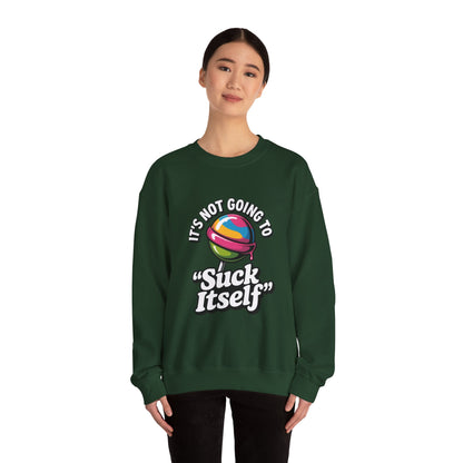 Humorous Unisex Sweatshirt with Quirky Quote