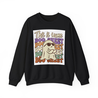 Funny Halloween Unisex Sweatshirt - Boo Sheet Design
