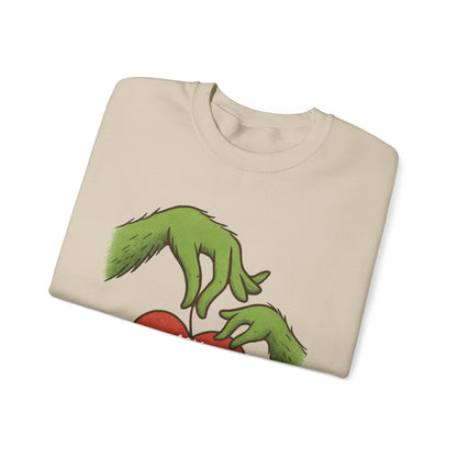 Grinch Hands "My Grandkids Stole My Heart" Sweatshirt